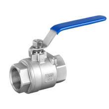 female sanitary bsp stainless 304 2pc ball valve